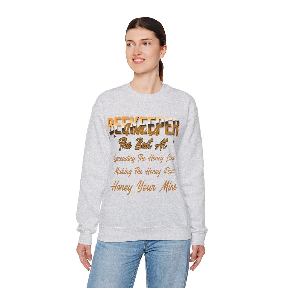 New Beekeeper Sweatshirt Grey Front