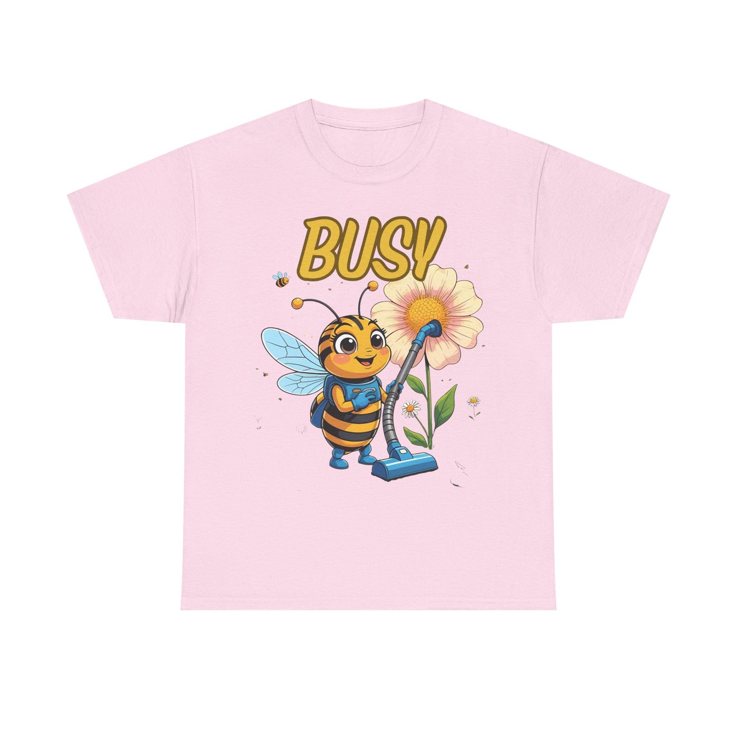 Busy Bee T-Shirt | Fun Graphic Tee for Nature Lovers, Spring Gift, Eco-Friendly Apparel, Cute Insect Shirt