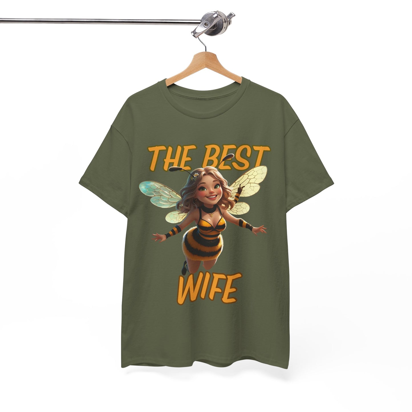 The Best Wife T-Shirt, Gift for Spouses, Cute Couple Apparel, Fun Wife Gift, Anniversary Celebration Tee