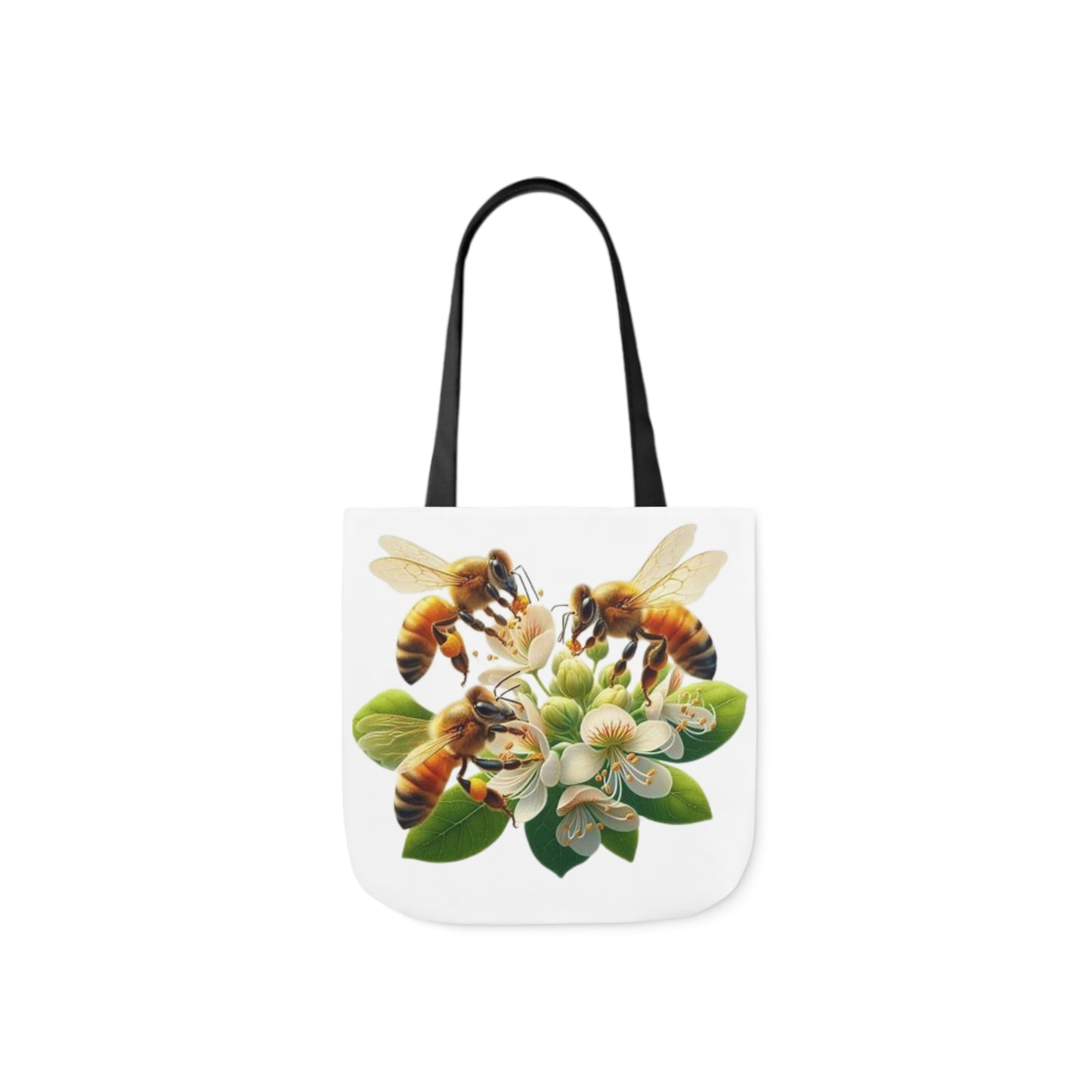 Bee-Inspired Canvas Tote Bag