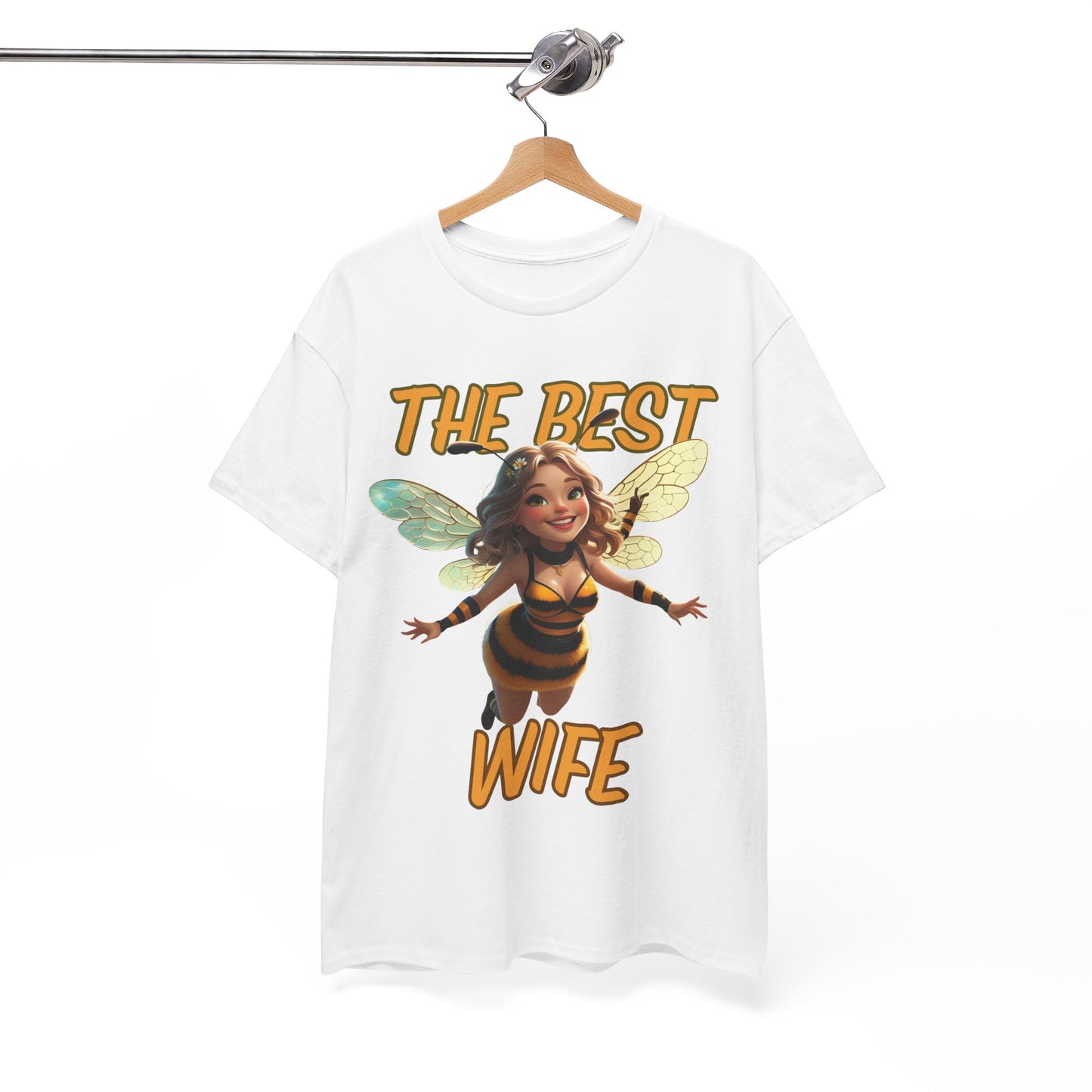 The Best Wife T-Shirt, Gift for Spouses, Cute Couple Apparel, Fun Wife Gift, Anniversary Celebration Tee