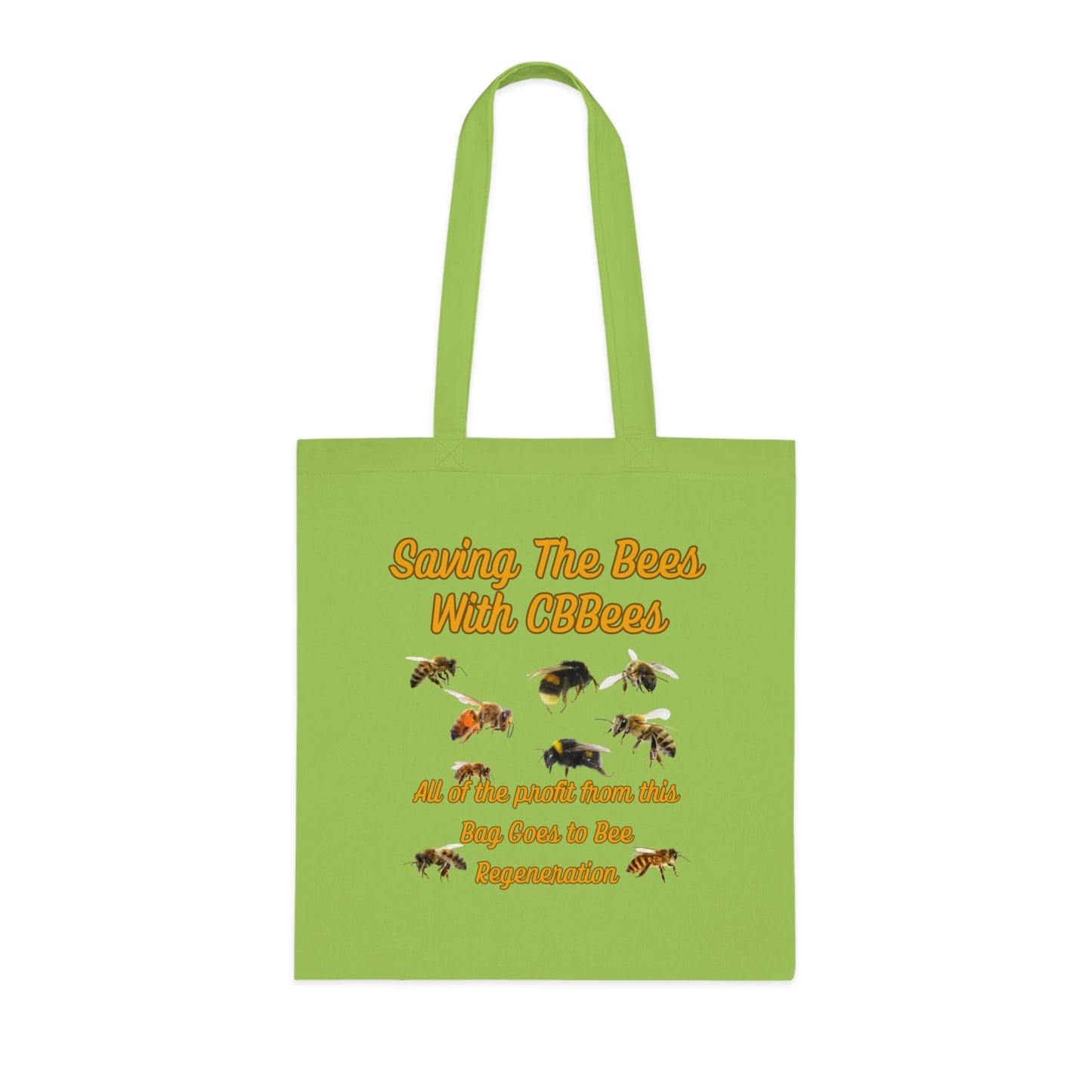 Saving the Bees Cotton Tote for Bee Lovers