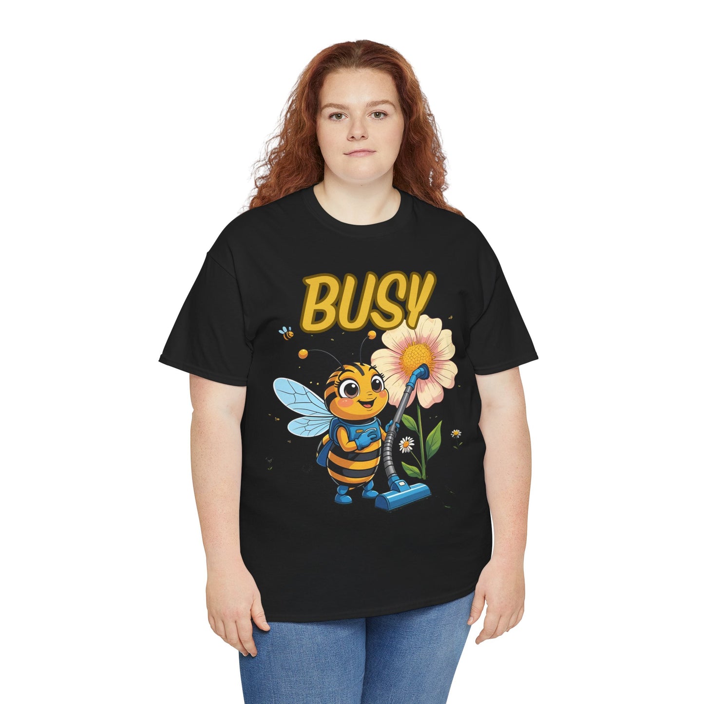 Busy Bee T-Shirt | Fun Graphic Tee for Nature Lovers, Spring Gift, Eco-Friendly Apparel, Cute Insect Shirt