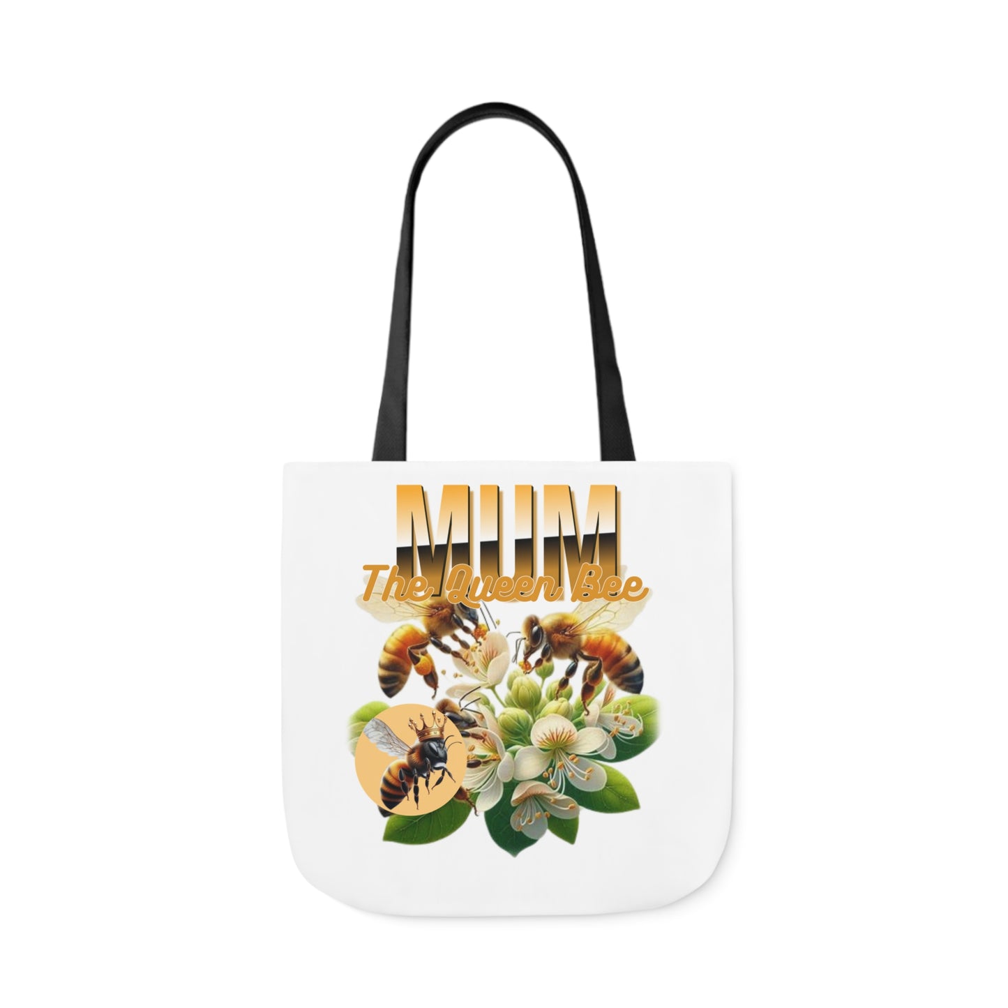 Queen Bee Canvas Tote Bag