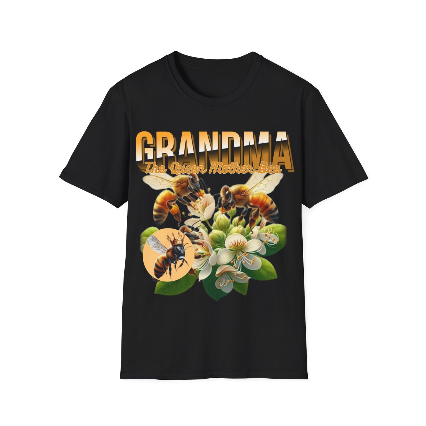 Grandma The Queen Mumma Bee T-Shirt