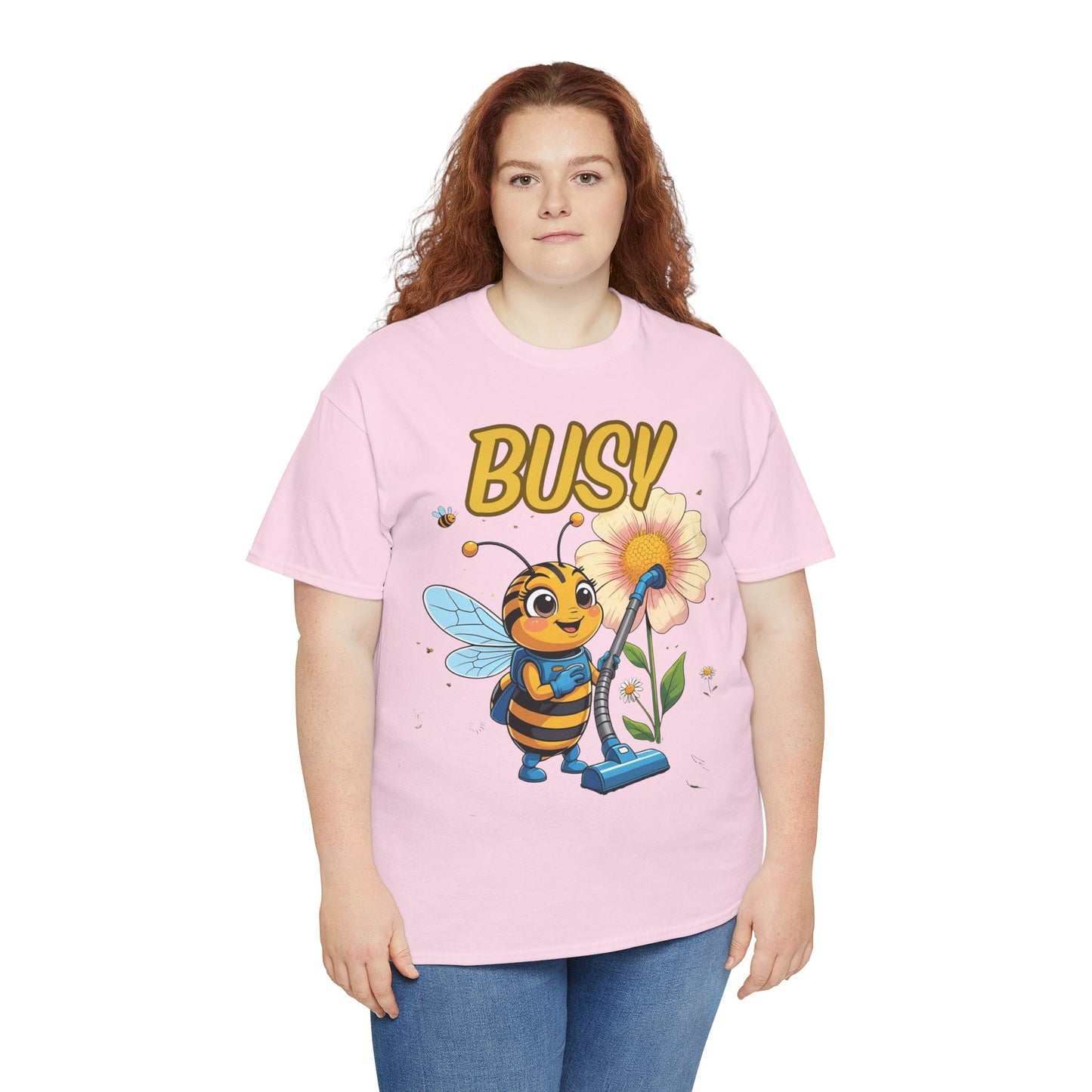 Busy Bee T-Shirt | Fun Graphic Tee for Nature Lovers, Spring Gift, Eco-Friendly Apparel, Cute Insect Shirt