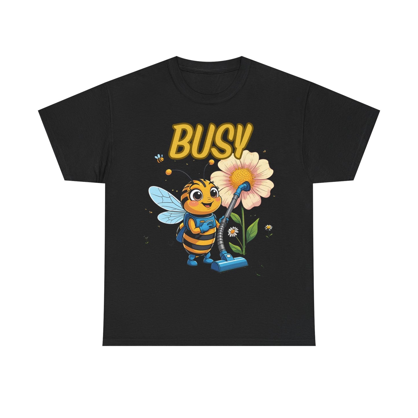 Busy Bee T-Shirt | Fun Graphic Tee for Nature Lovers, Spring Gift, Eco-Friendly Apparel, Cute Insect Shirt