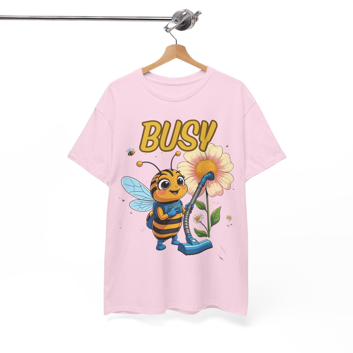 Busy Bee T-Shirt | Fun Graphic Tee for Nature Lovers, Spring Gift, Eco-Friendly Apparel, Cute Insect Shirt