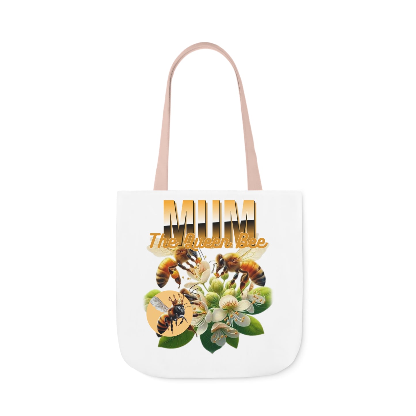 Queen Bee Canvas Tote Bag