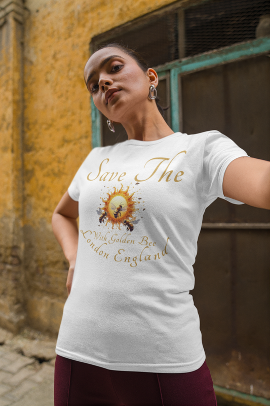 This Save The Bees T-Shirt is a versatile and comfortable addition to any wardrobe. Made from 100% ring-spun cotton, this lightweight shirt is perfect for all-year-round wear. The unisex design and classic fit with a crew neckline make it suitable for any occasion, whether formal or semi-formal. Show your support for bees and the environment with this ethically produced and environmentally friendly tee.