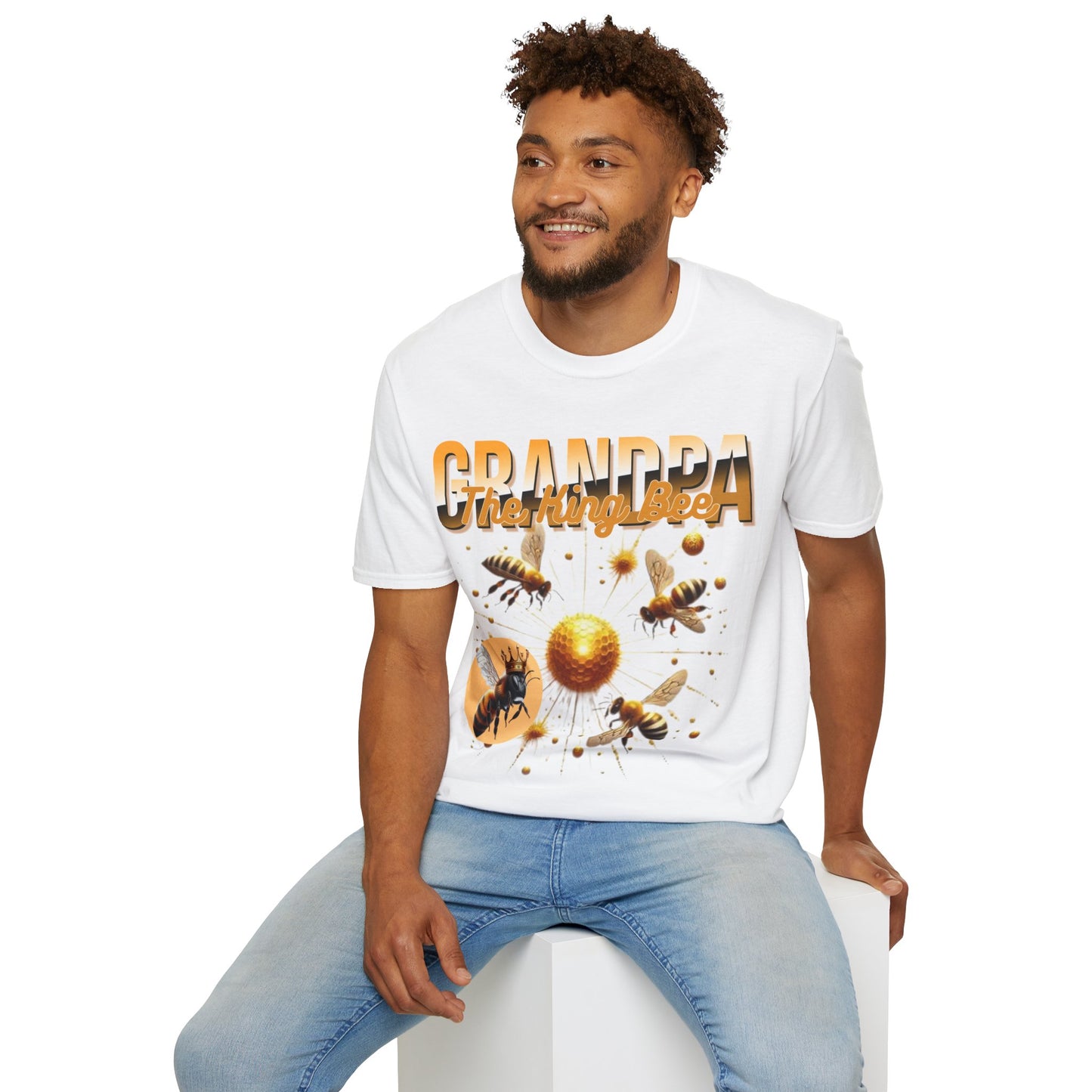 Grandpa The King Bee T-Shirt