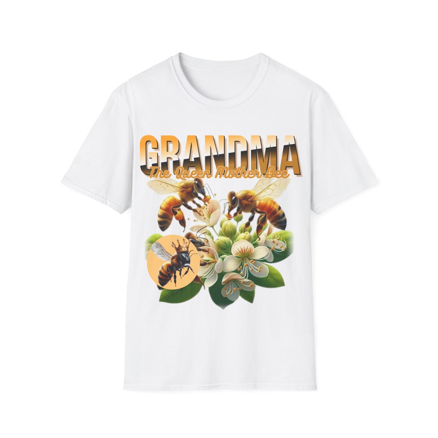 Grandma The Queen Mumma Bee T-Shirt