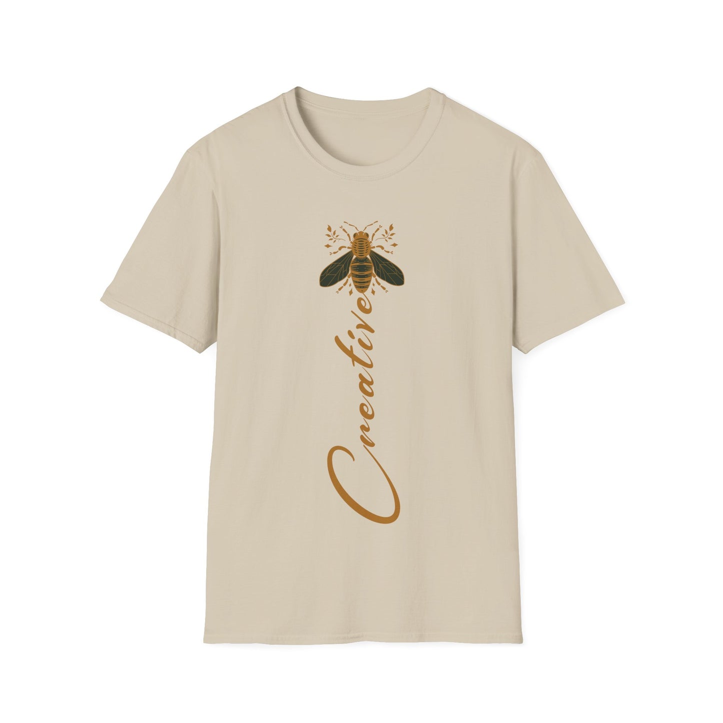 Bee Creative T-Shirt logo From CBBees.shop The Worlds Best Bee Themed Product Store