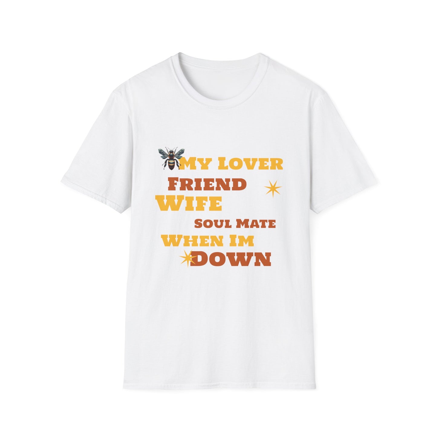 Bee My Lover T Shirt from CBBees.shop the worlds best bee themed product store