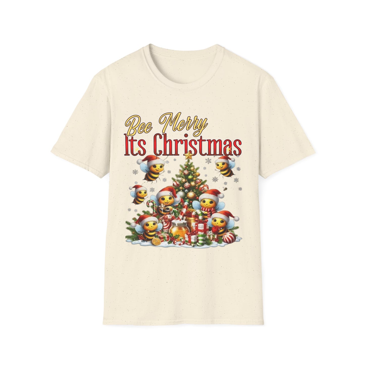 Bee Merry Its Christmas T-Shirt