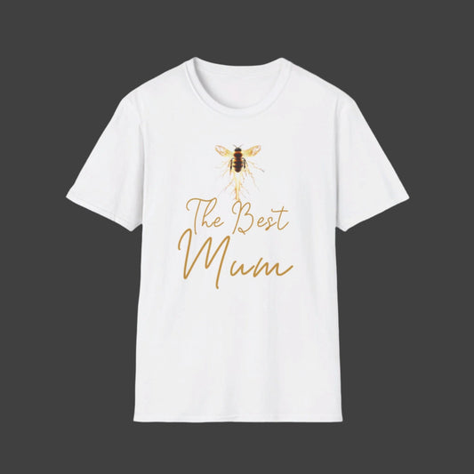 Bee The Best Mum T Shirt from CBBees.shop the worlds best bee themed product store