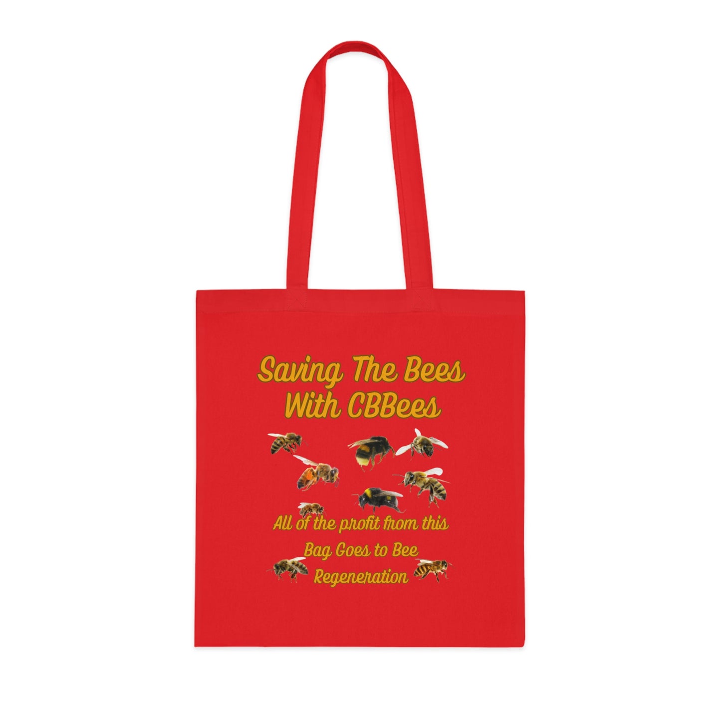 Saving the Bees Cotton Tote for Bee Lovers
