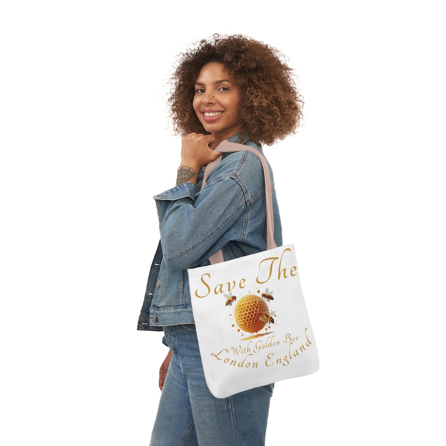 Save The Bees Canvas Tote Bag