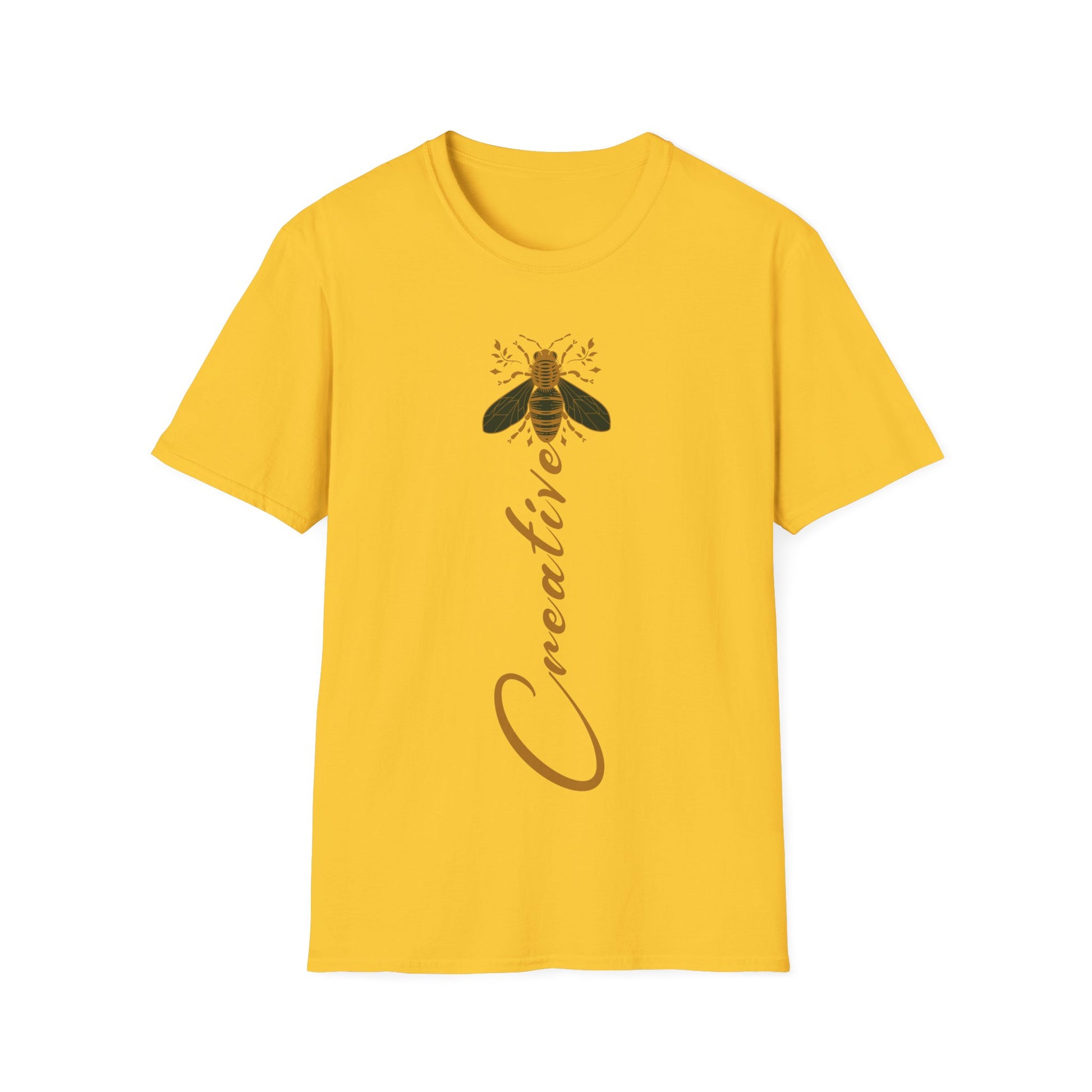 Bee Creative T-Shirt logo From CBBees.shop The Worlds Best Bee Themed Product Store