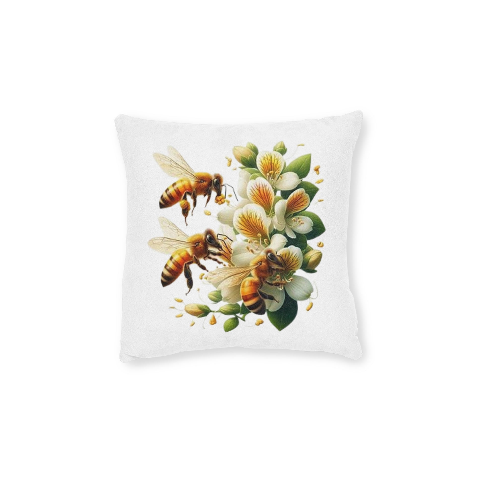 Bee Flower Pillow | Stylish Bee Flower Pillow Designs for Home Decor