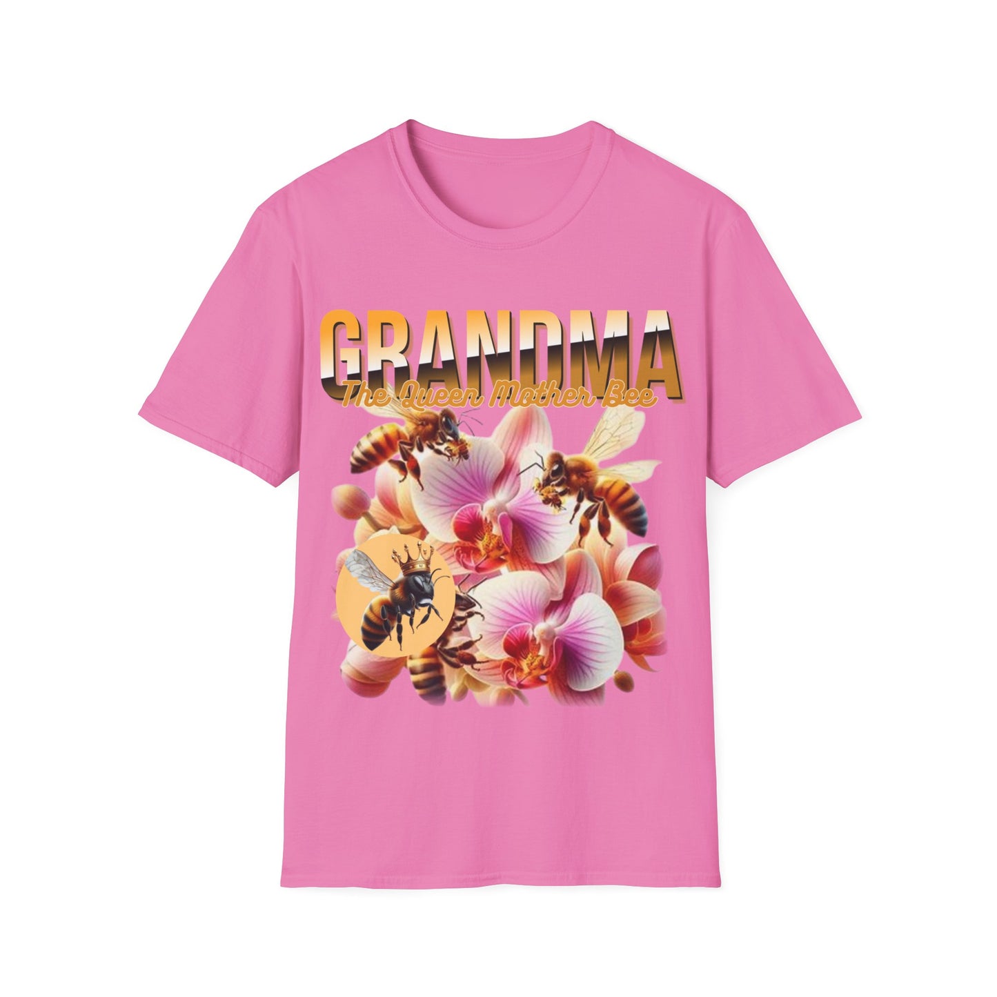 Grandma The Queen Mumma Bee T-Shirt