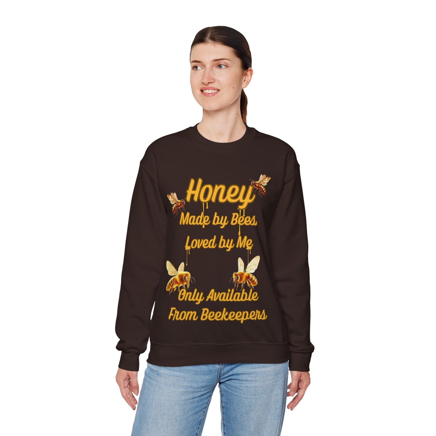 Honey Made by Bees, Loved by Me Sweatshirt