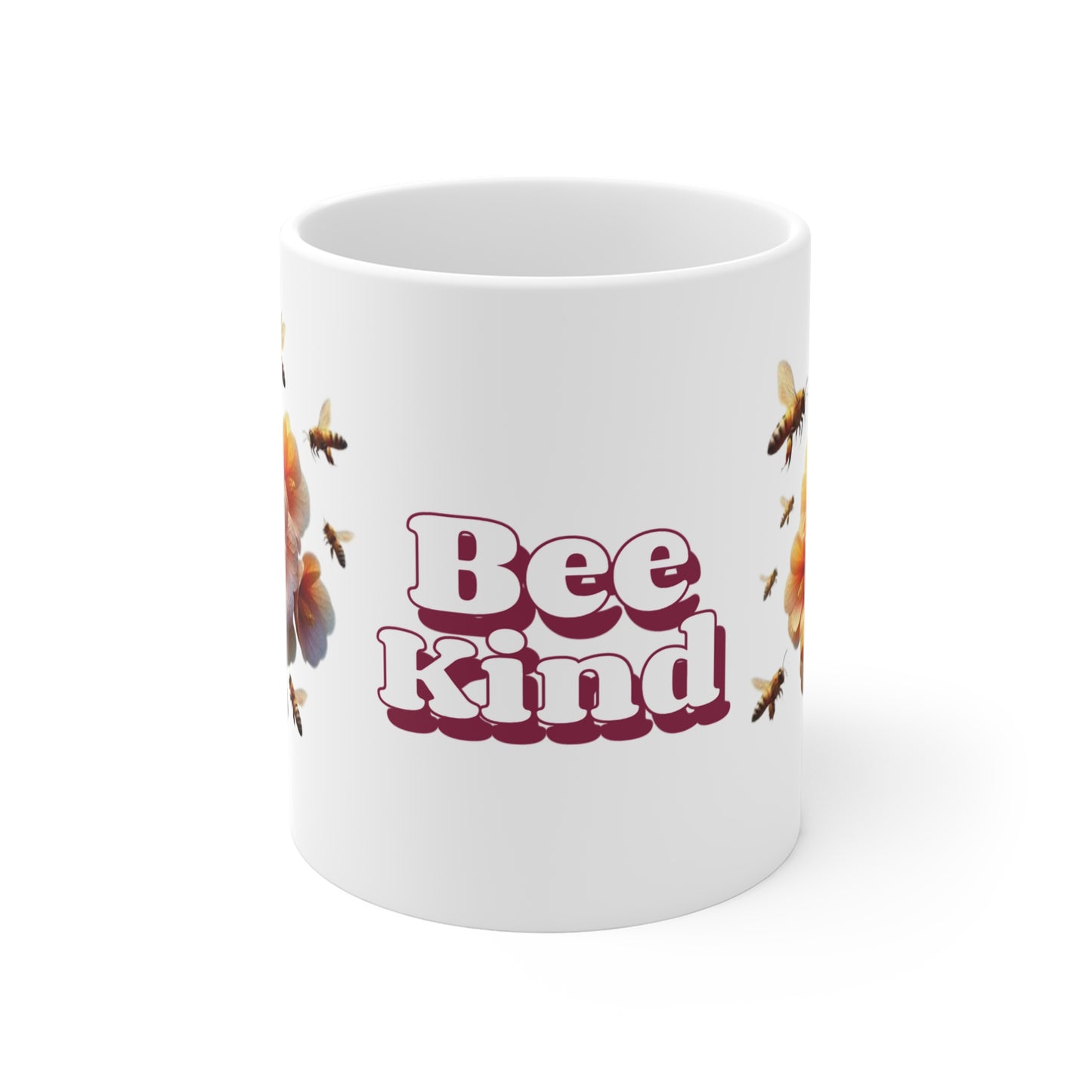 Bee Kind 11oz White Mug