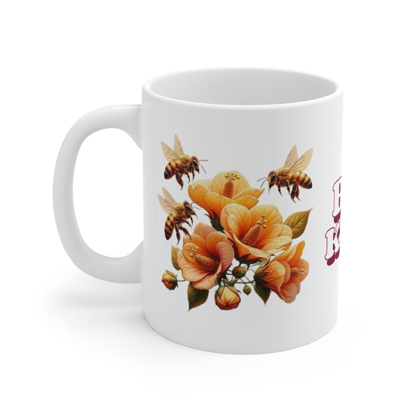 Bee Kind 11oz White Mug