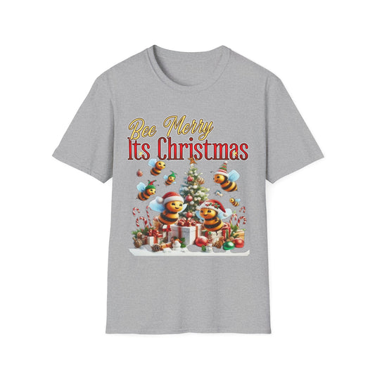 Bee Merry Its Christmas T-Shirt