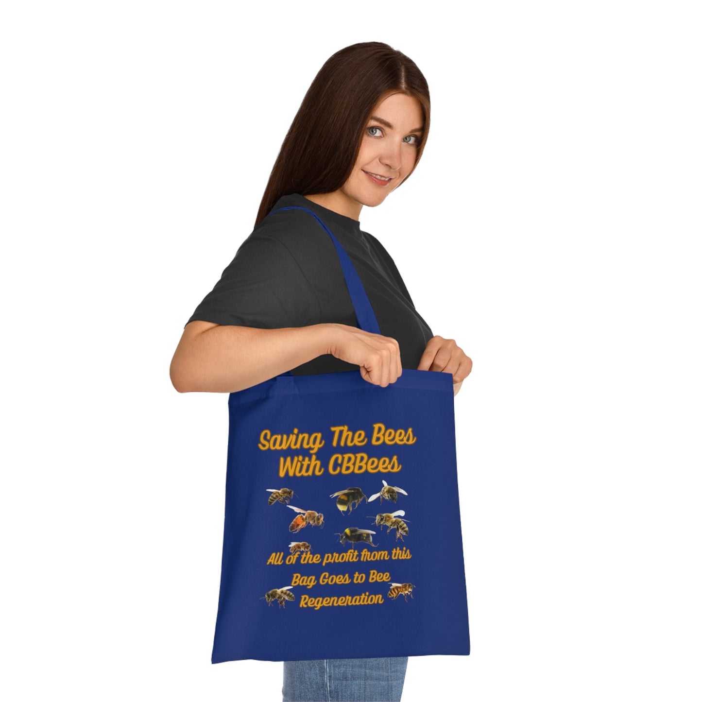Saving the Bees Cotton Tote for Bee Lovers