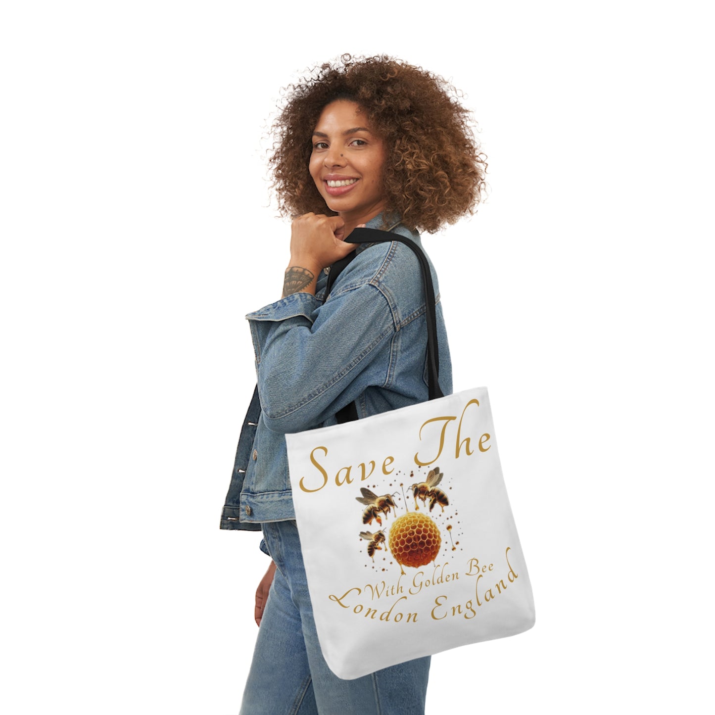 Save The Bees Canvas Tote Bag