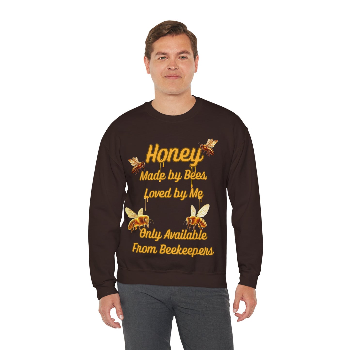 Honey Made by Bees, Loved by Me Sweatshirt