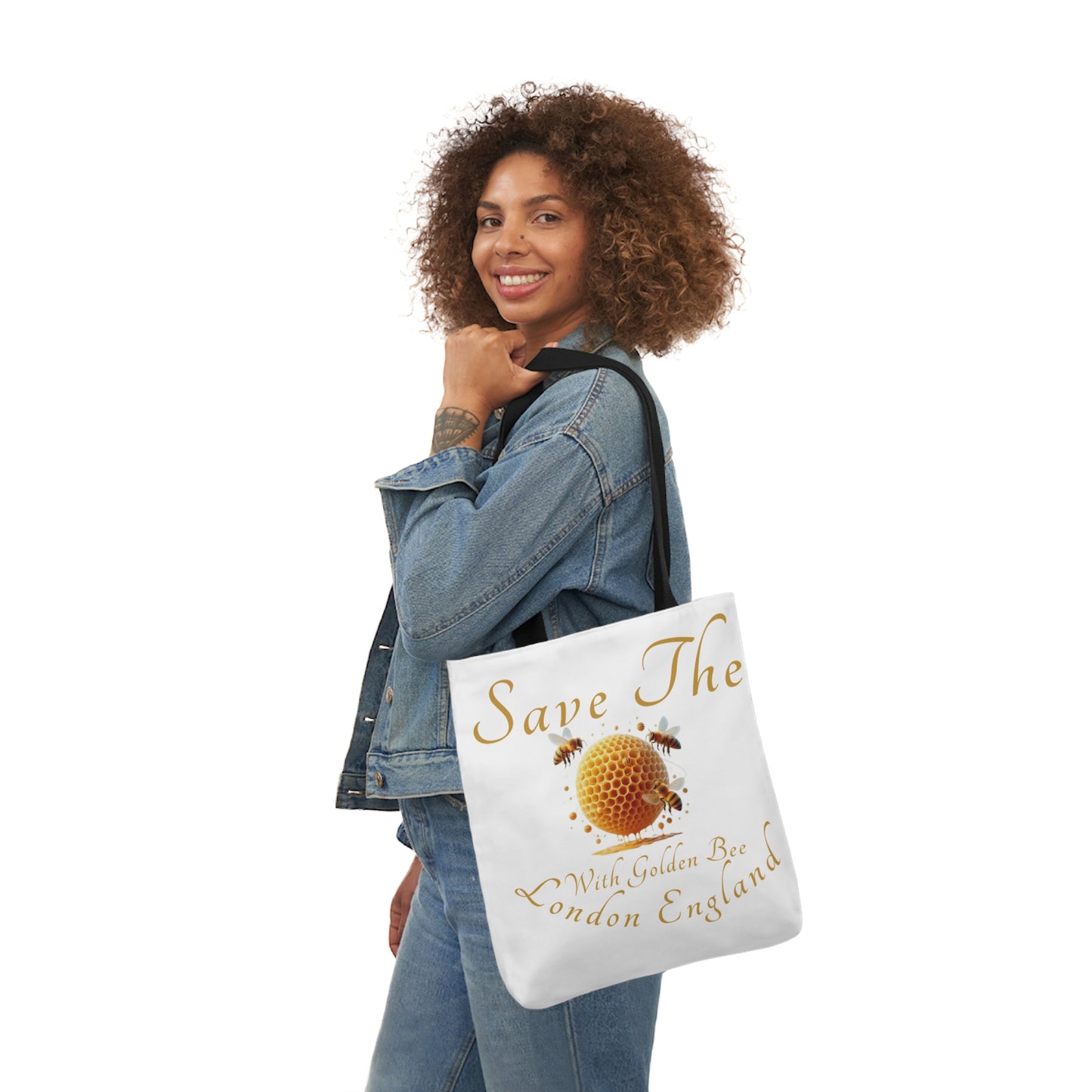 Save The Bees Canvas Tote Bag