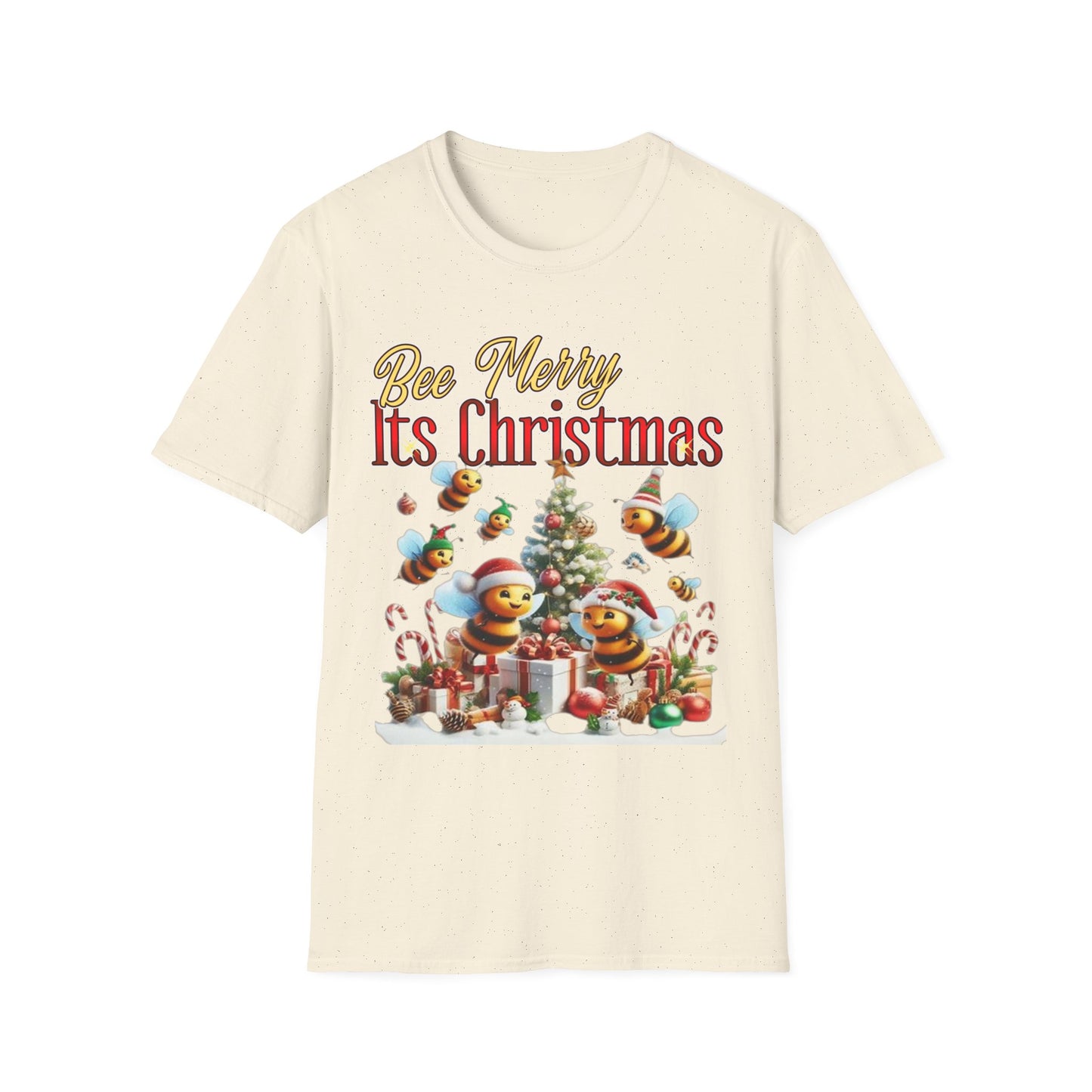 Bee Merry Its Christmas T-Shirt