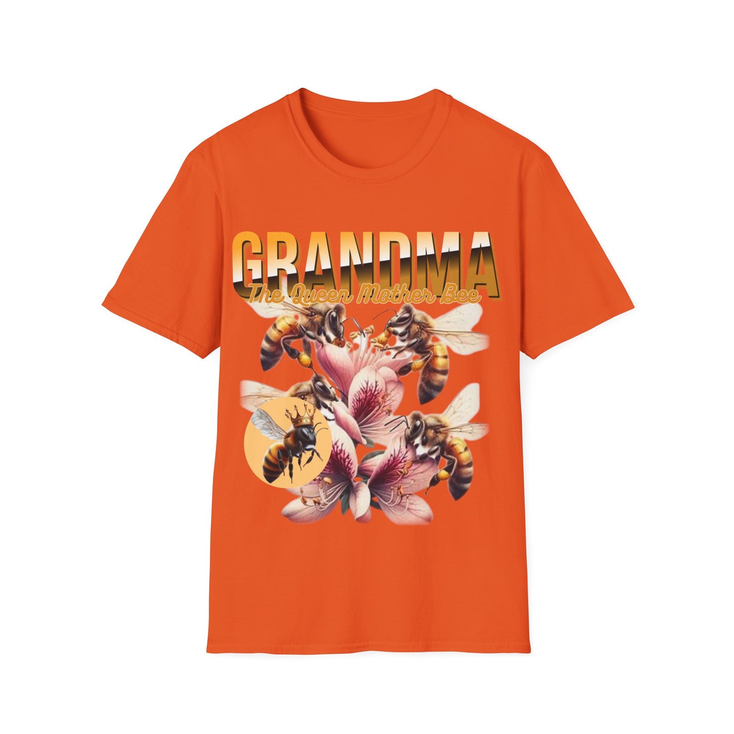 Grandma The Queen Mumma Bee T-Shirt