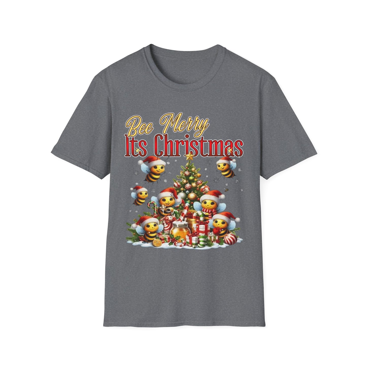 Bee Merry Its Christmas T-Shirt