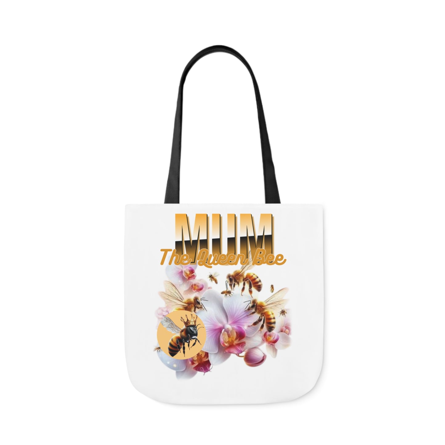 Queen Bee Canvas Tote Bag