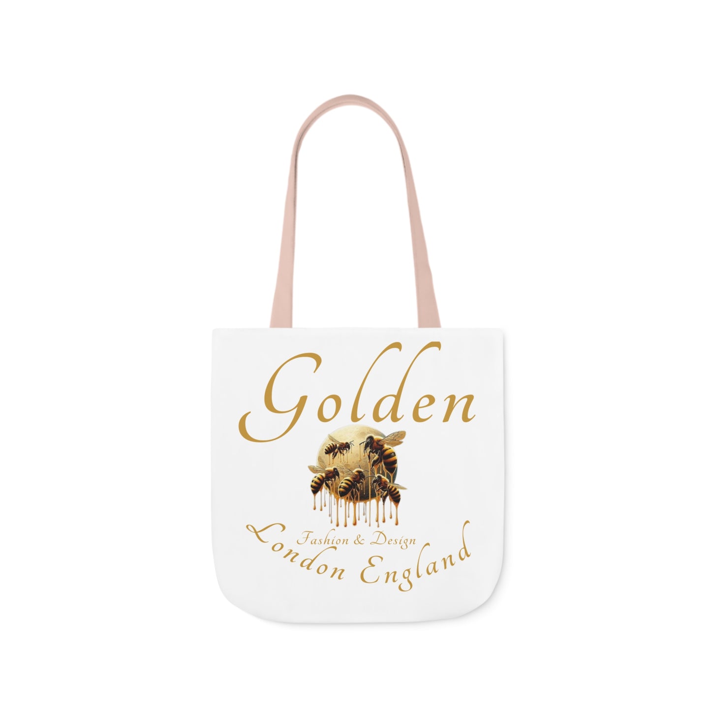 Golden Bee Canvas Tote Bag