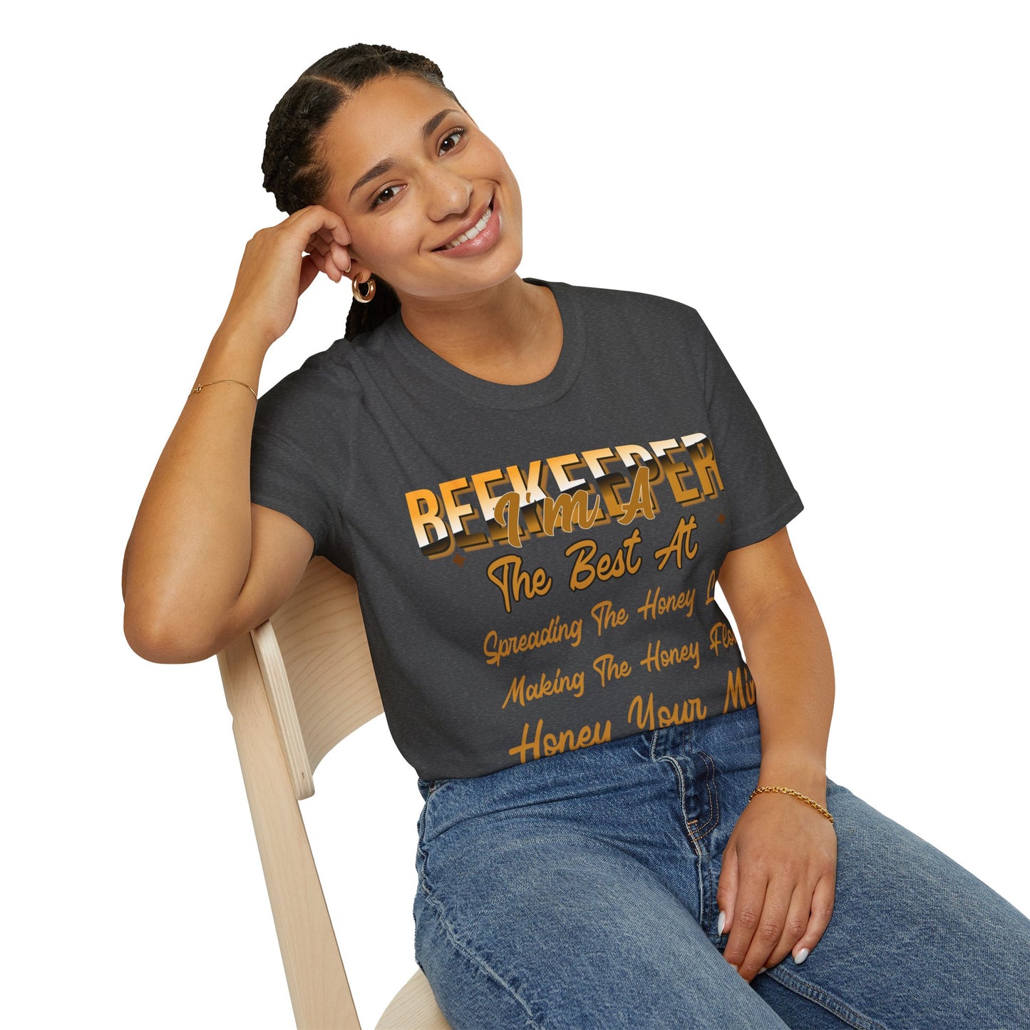 I'm A Beekeeper T-Shirt - Honey Love & Flow Design