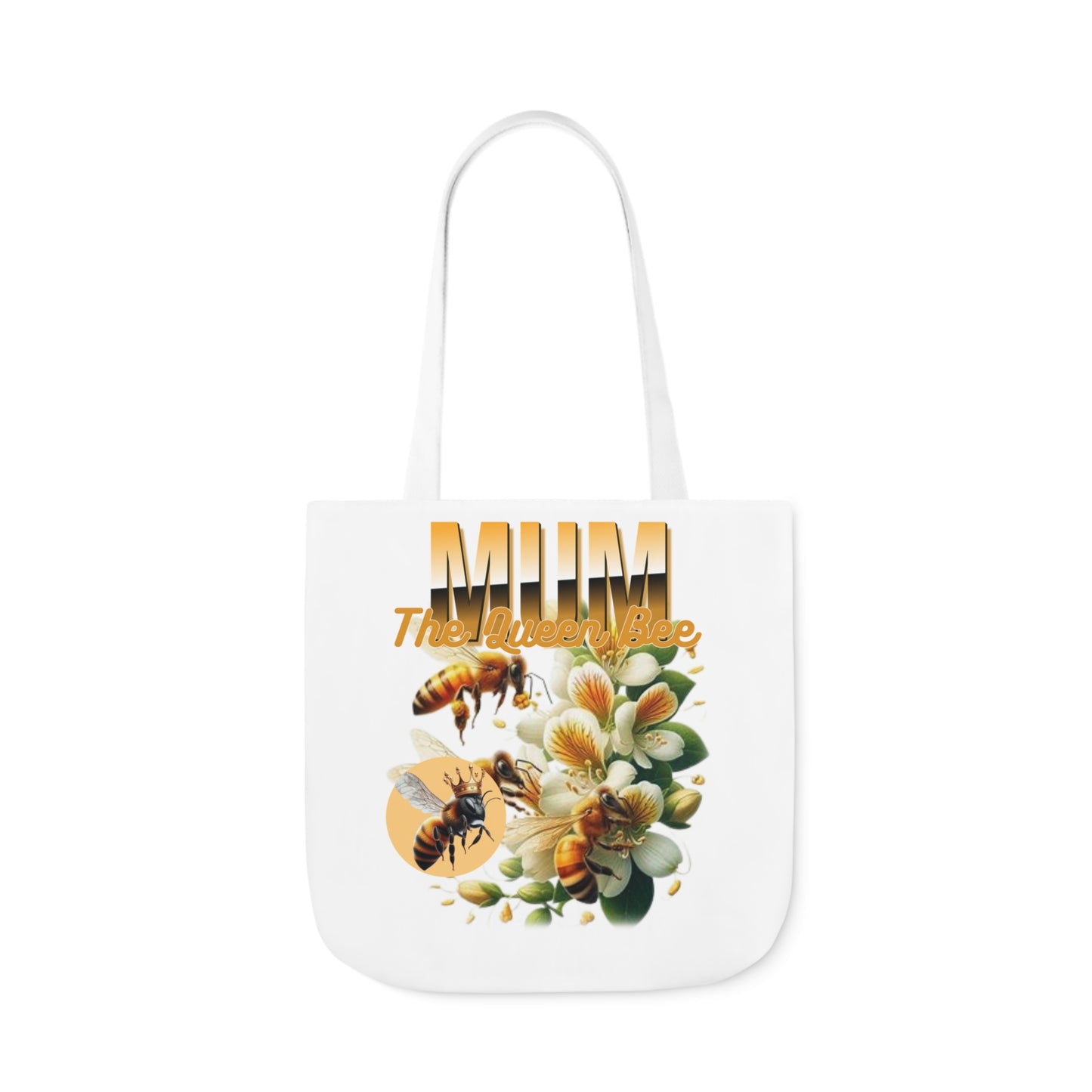 Queen Bee Canvas Tote Bag