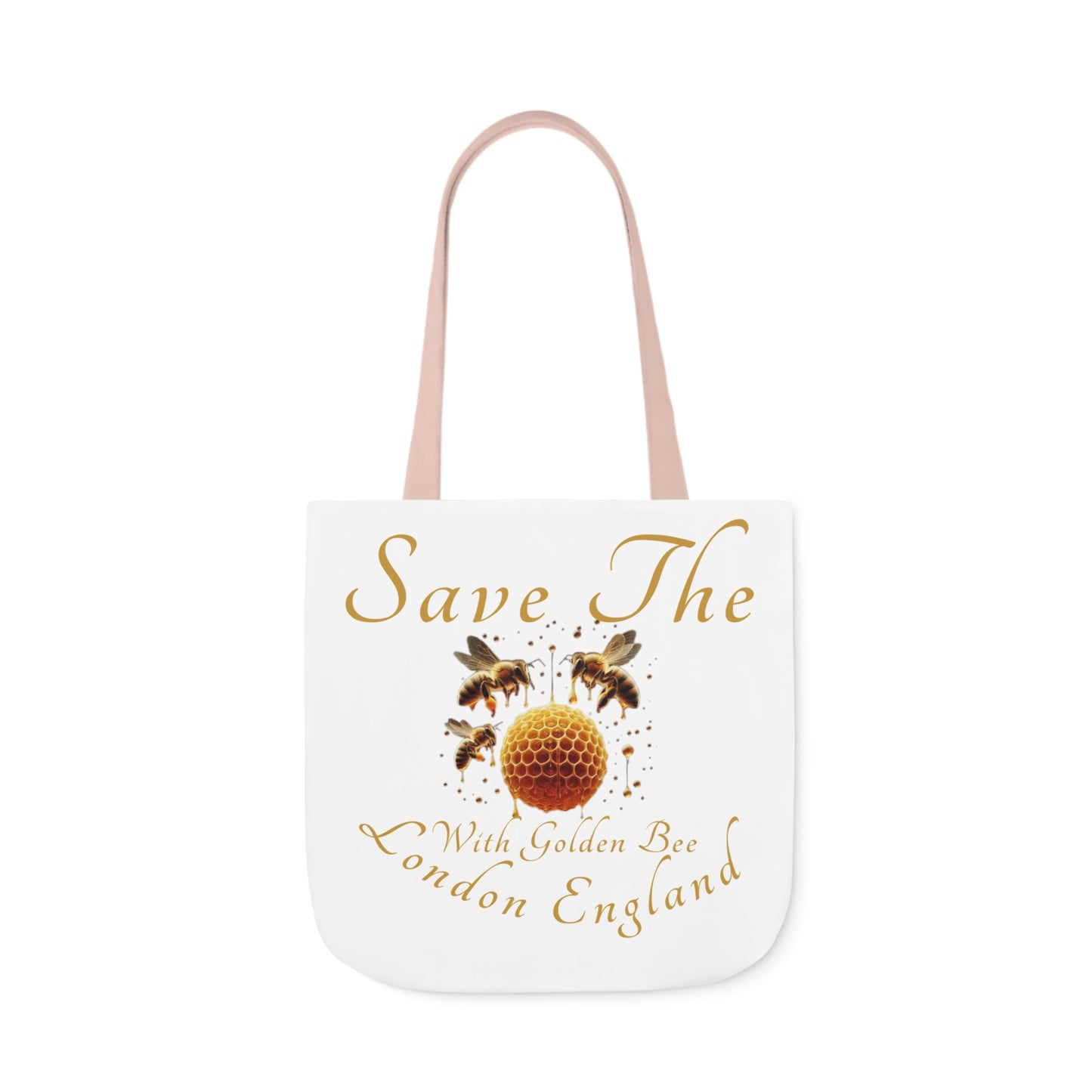 Save The Bees Canvas Tote Bag