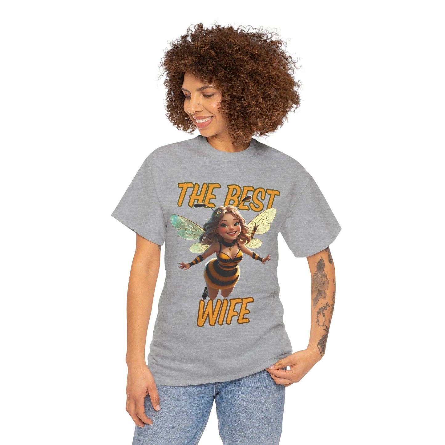 The Best Wife T-Shirt, Gift for Spouses, Cute Couple Apparel, Fun Wife Gift, Anniversary Celebration Tee