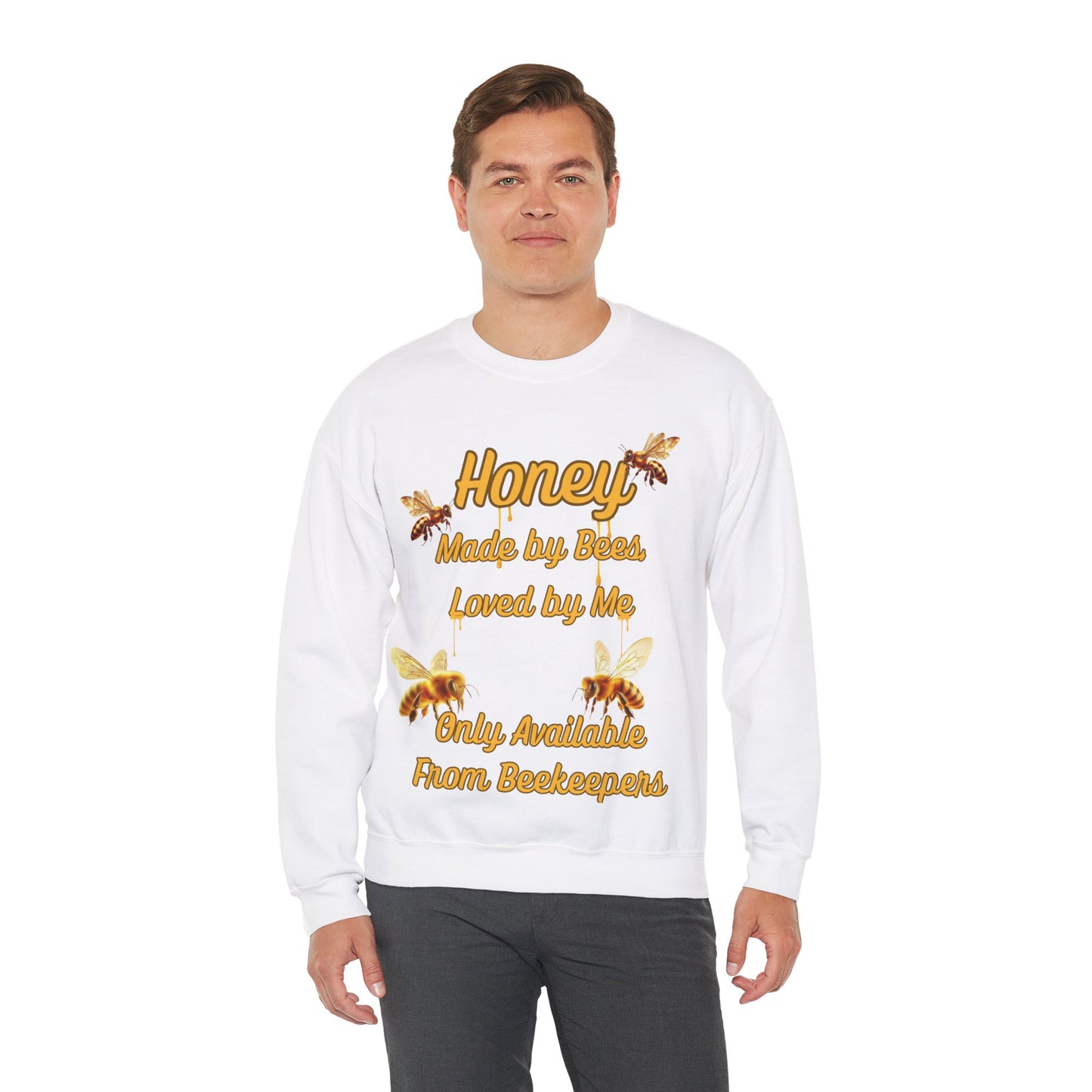 Honey Made by Bees, Loved by Me Sweatshirt