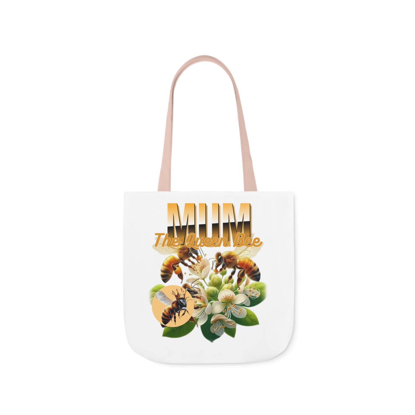 Queen Bee Canvas Tote Bag