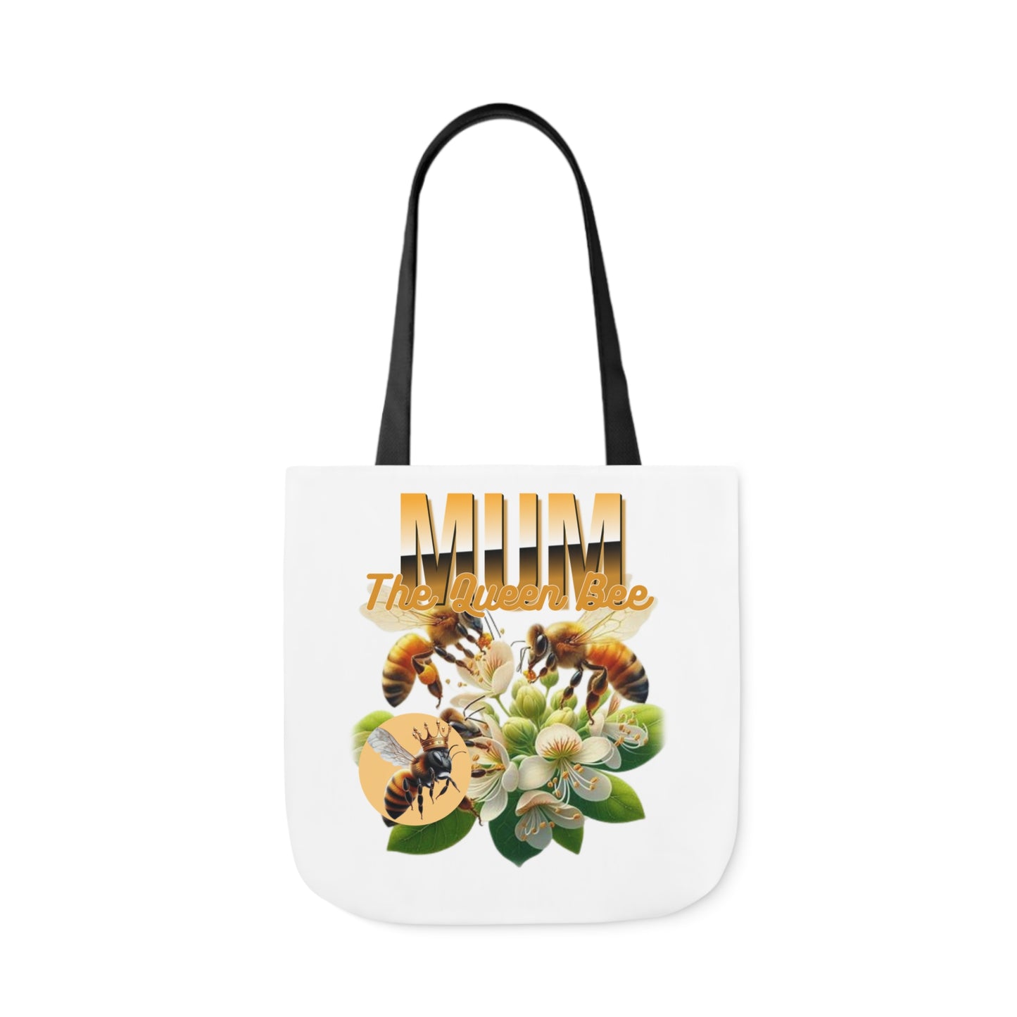 Queen Bee Canvas Tote Bag