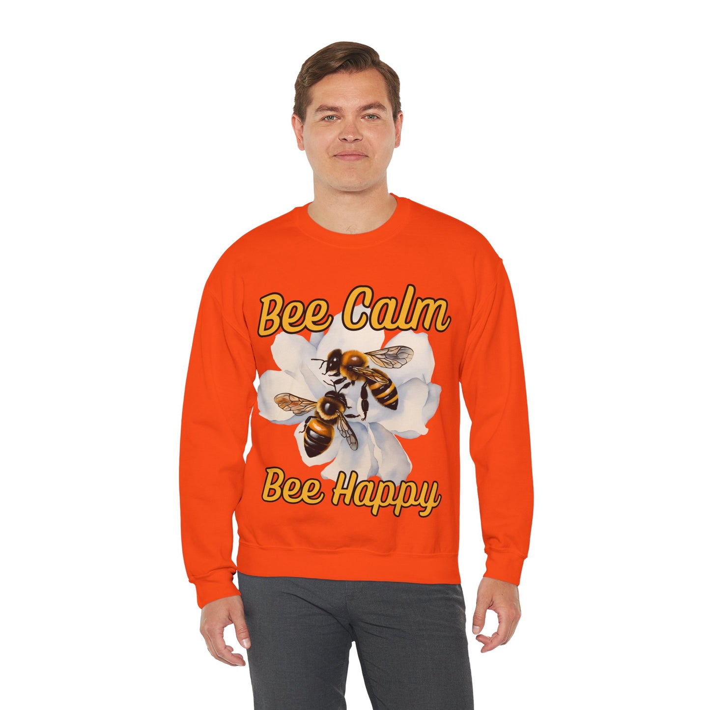 Bee Calm Bee Happy Sweatshirt