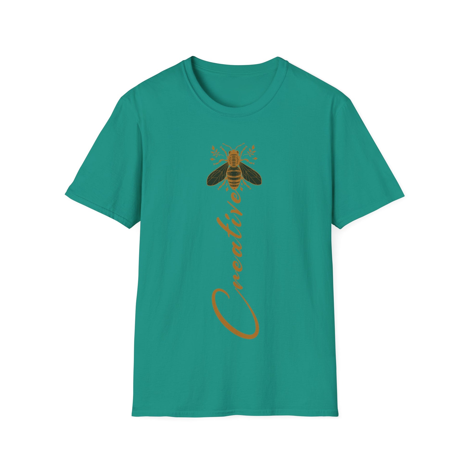 Bee Creative T-Shirt logo From CBBees.shop The Worlds Best Bee Themed Product Store