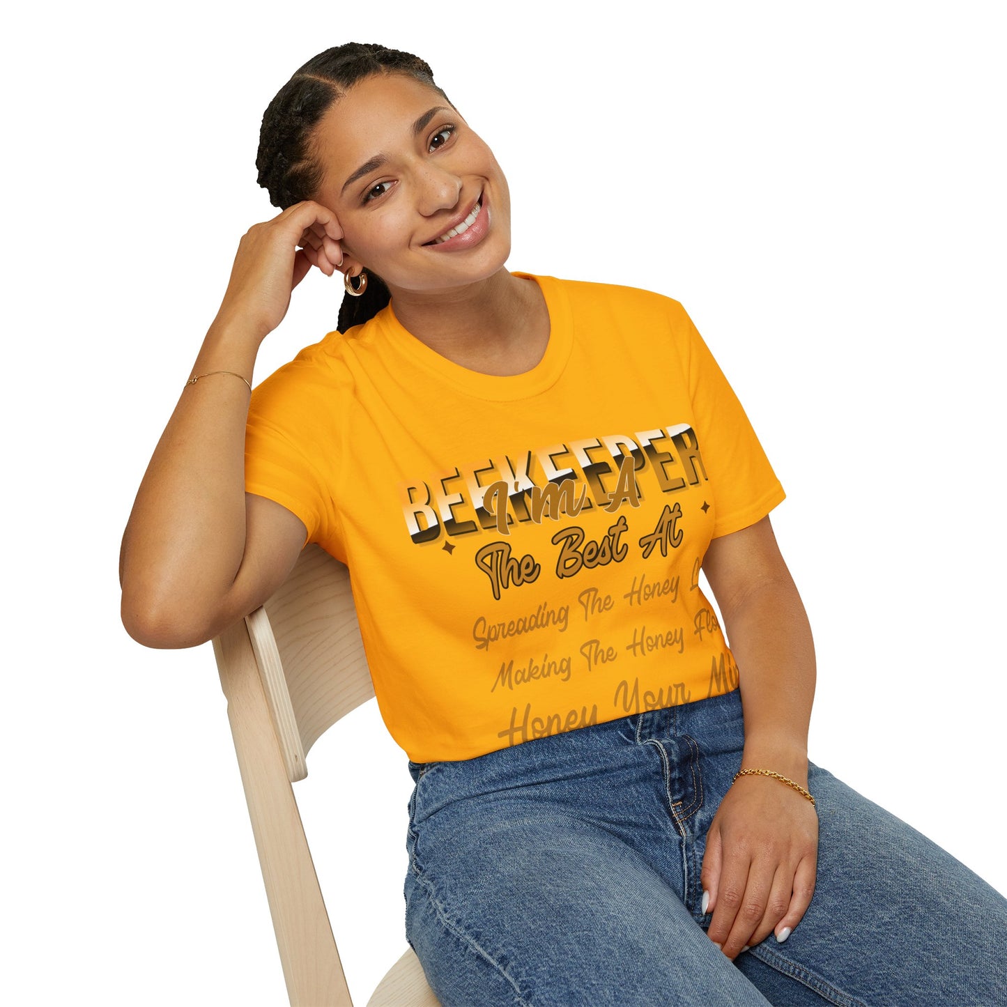 I'm A Beekeeper T-Shirt - Honey Love & Flow Design