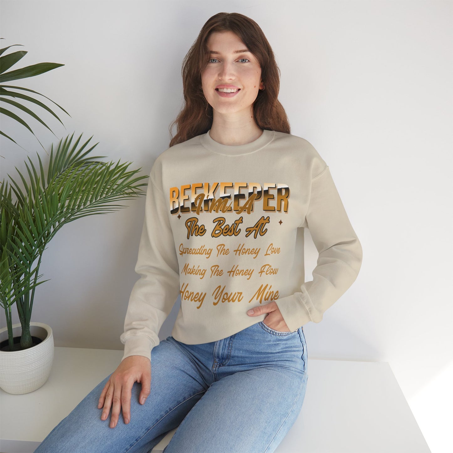 I'm A Beekeeper Sweatshirt - Spreading the Honey Love