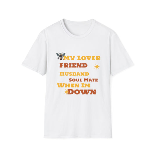 Bee My Lover T Shirt from CBBees.shop the worlds best bee themed product store